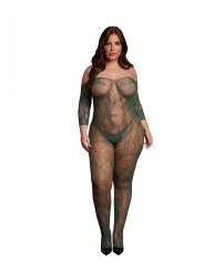 Catsuit Met Lange Mouwen - Groen