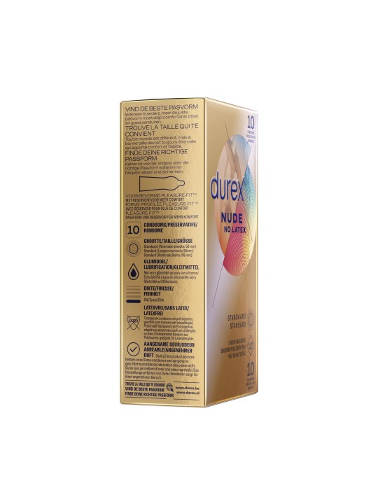 Durex Nude No Latex - 10 Pieces