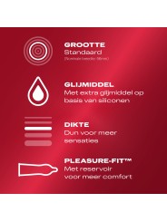 Durex Thin Feel Extra Glijmiddel - 10 stuks