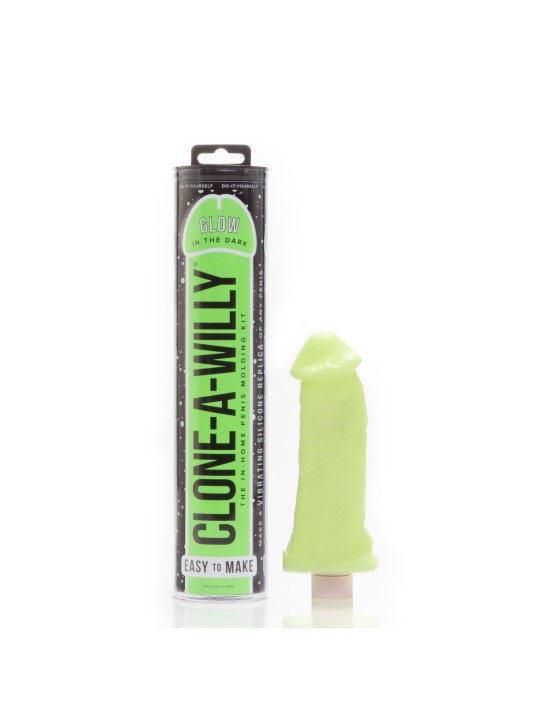 Clone-A-Willy Kit - Glow In The Dark Green