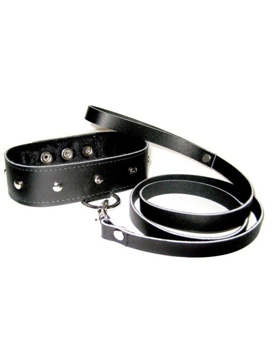 Sportsheets - Leather Collar & Leash Set