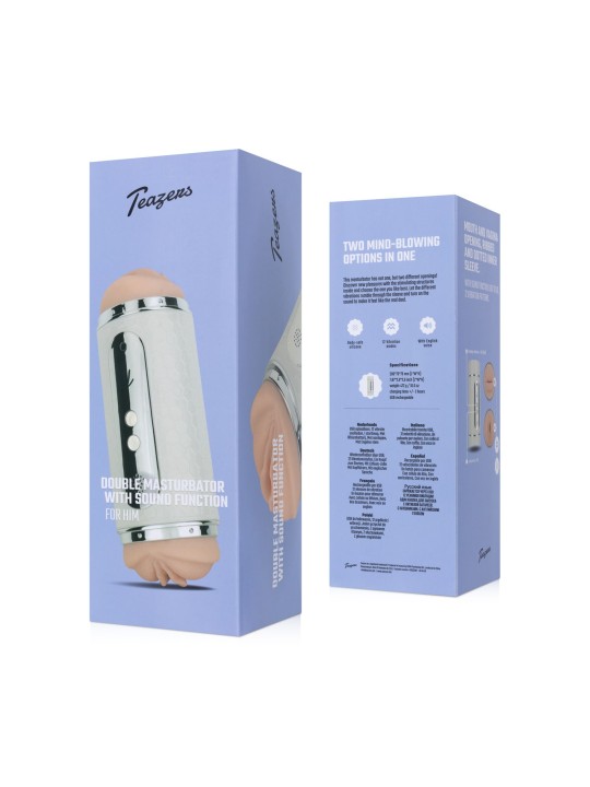 Teazers Electric Masturbator Double-sided