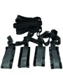Sportsheets – S&M Bed Bondage Restraint Kit – Zwart