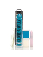 Clone-A-Willy - Kit Glow-in-the-Dark Blauw