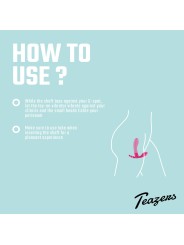 Teazers Draagbare Vibrator met Afstandsbediening