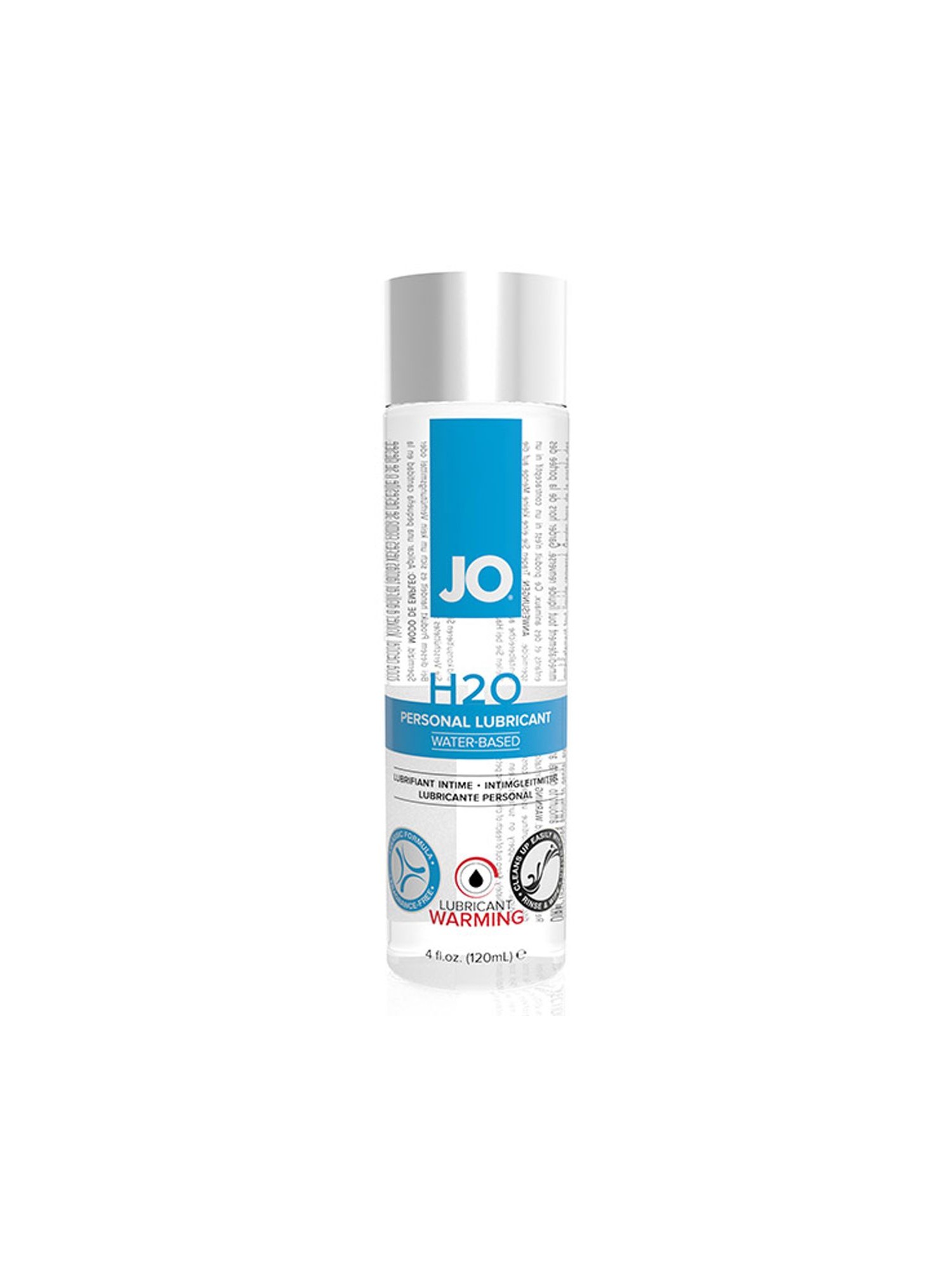 JO - H2O Verwarmend Glijmiddel - 120 ml