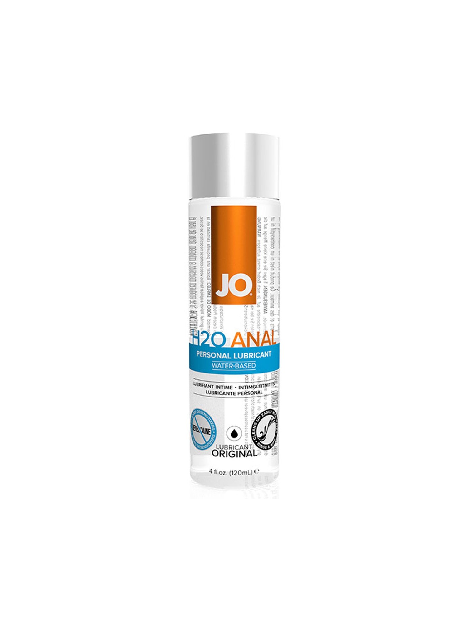 JO - H2O Anaal Glijmiddel - 120 ml