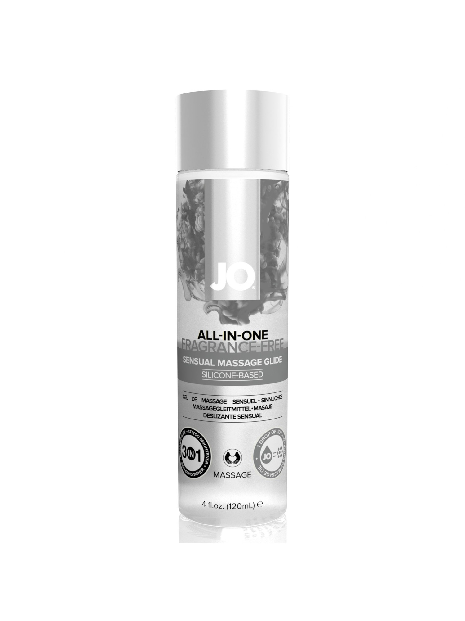 JO - H2O Geurloze Massage Glijmiddel - 120 ml