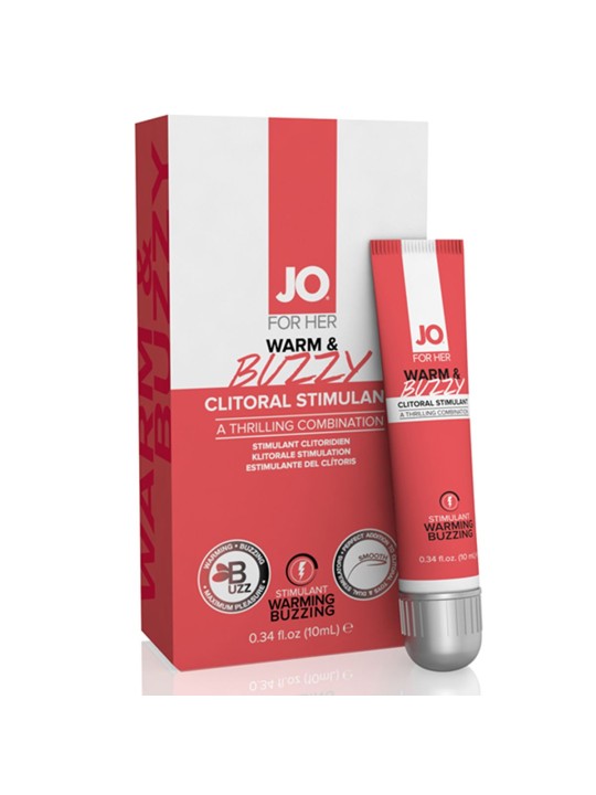 JO - Warm & Buzzy Clitoris Gel - 10 ml