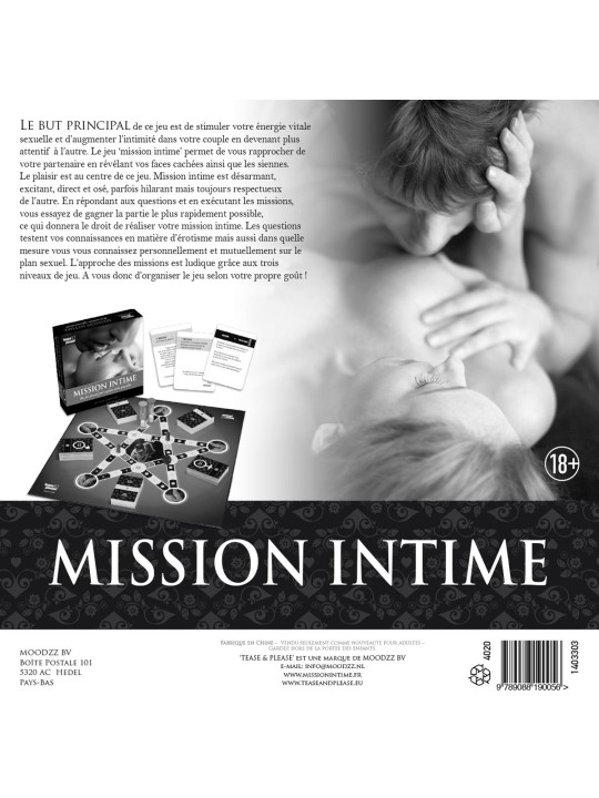 Tease & Please - Erotic Board Game - Mission Intime Classic (FR)