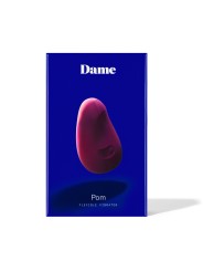 Dame Products - Pom Flexibele Vibrator - Donker Rood