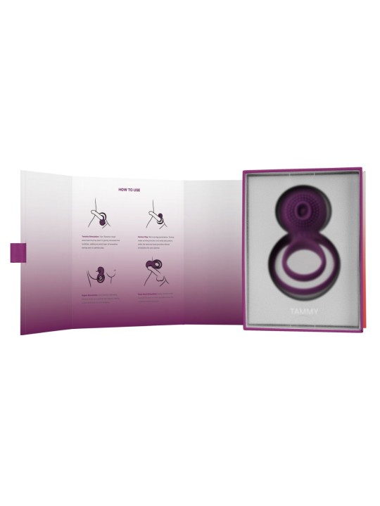 SVAKOM - Tammy Vibrerende Cockring - Violet