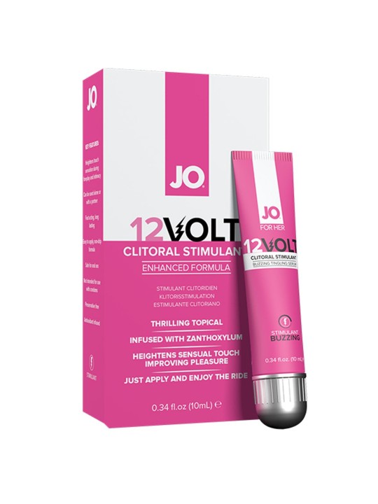 JO - Buzzing 12 Volt Stimulerende Clitoris Gel - 10 ml
