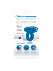 The Screaming O - Charged OWow Vibe Ring Blauw