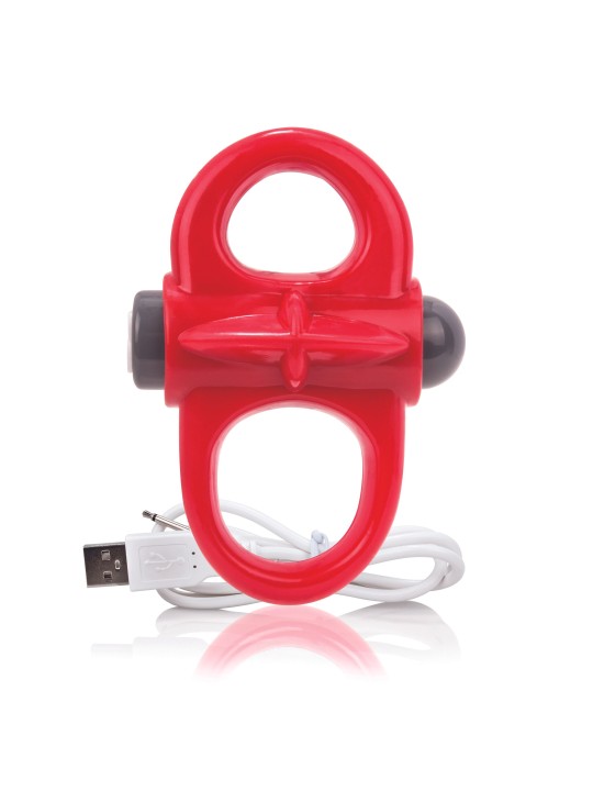 The Screaming O - Charged Yoga Vibe Ring Red