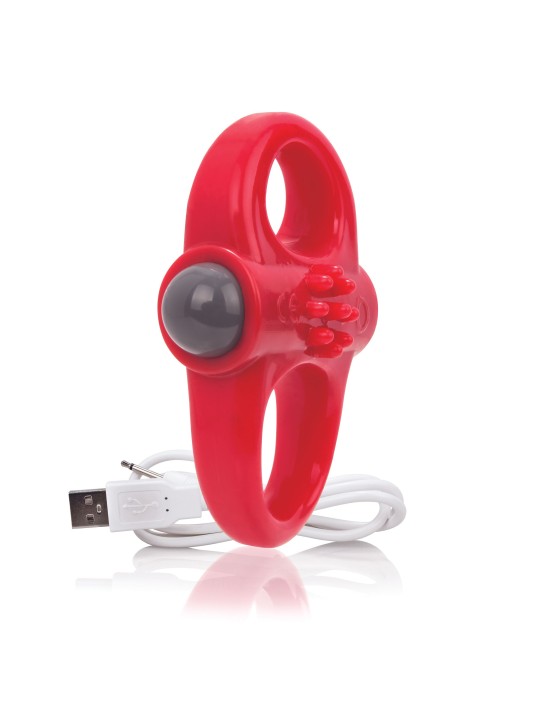 The Screaming O - Charged Yoga Vibe Ring Red