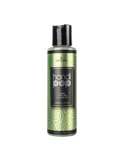 Sensuva - Handipop Handjob Massage Gel Green Apple - 125 ml