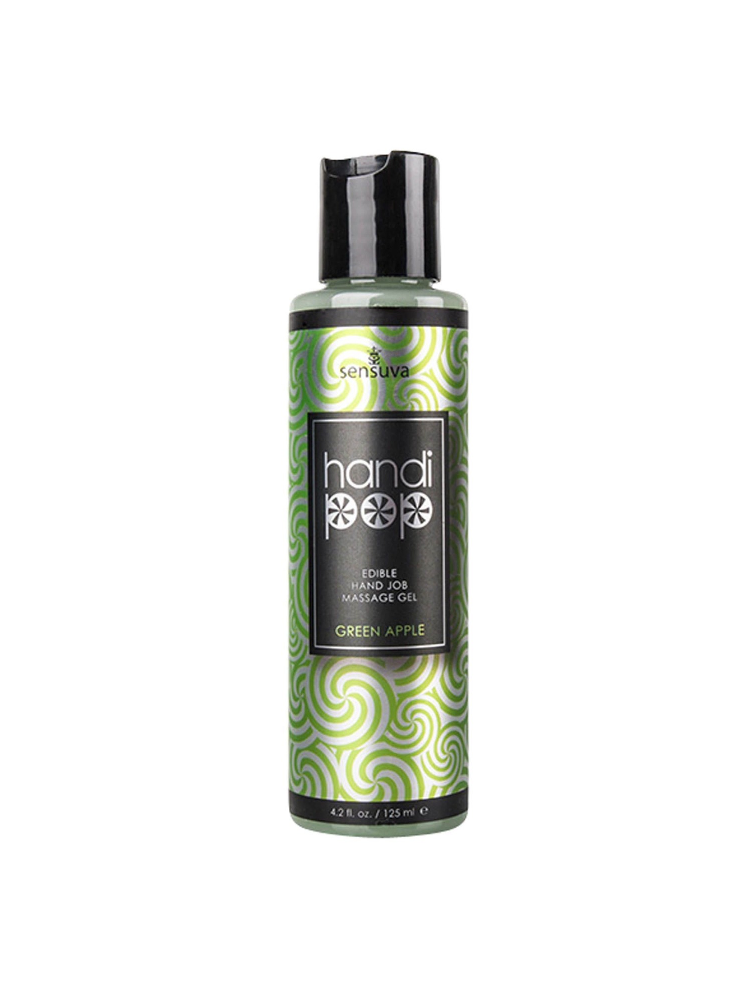 Sensuva - Handipop Handjob Massage Gel Green Apple - 125 ml
