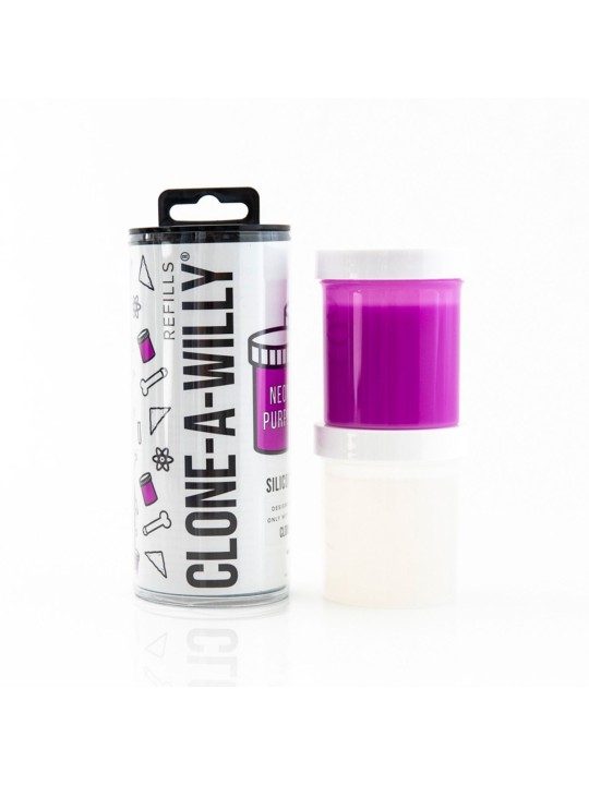 Clone-A-Willy - Refill Neon Purple Silicone