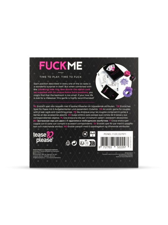 Tease & Please - Fuck Me Spel