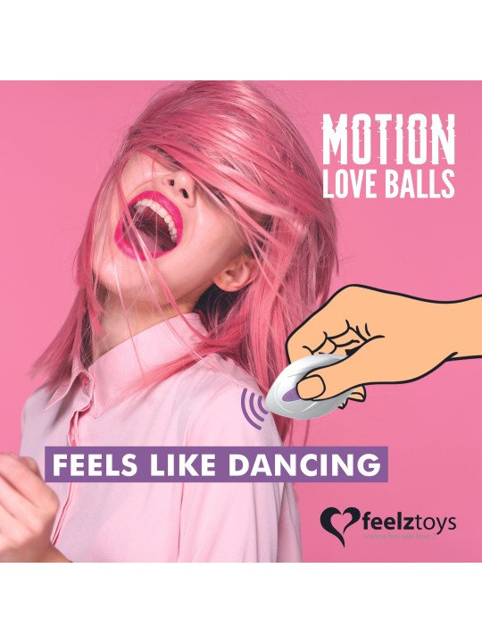 FeelzToys – Foxy Motion Love Balls – Remote Controlled