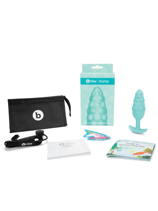 B-Vibe - Texture Plug Bump Mint