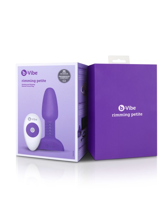 B-Vibe - Rimming Petite Remote Control Plug Purple