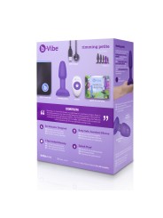 B-Vibe - Rimming Petite Remote Control Plug Purple