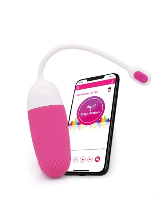 Magic Motion - Vini App Controlled Vibratie Eitje - Roze&Wit