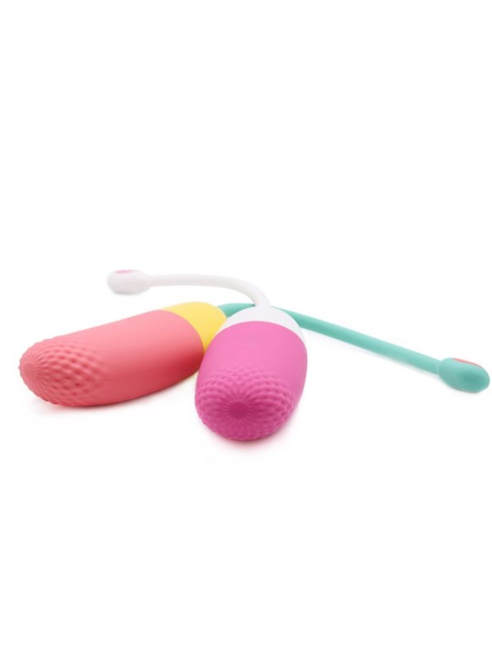 Magic Motion - Vini App Controlled Vibratie Eitje - Roze&Wit