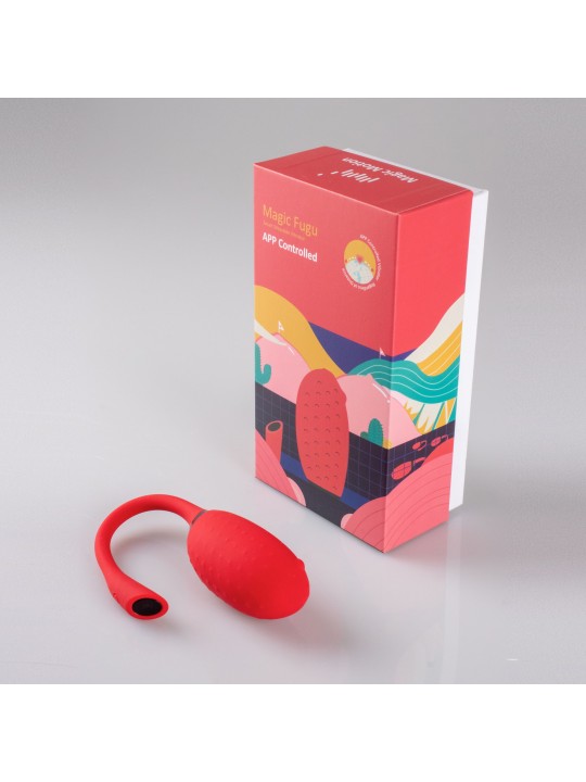 Magic Motion - Fugu Smart Wearable Vibrator - Red