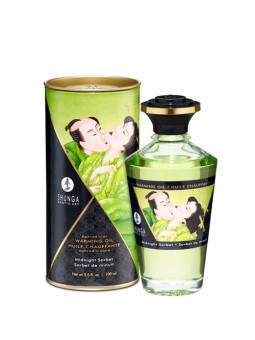 Shunga - Aphrodisiac Warming Oil Midnight Sorbet 100 ml