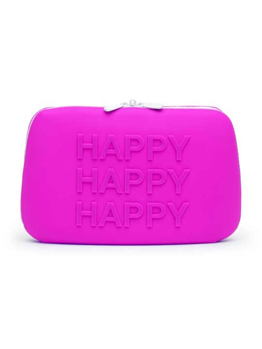 Happy Rabbit – HAPPY Opbacergzak Met Rits – Groot Paars