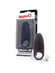 The Screaming O - Work-it! Vibrating Ring Black