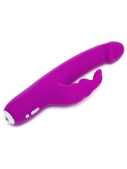 Happy Rabbit – Slimline Realistic Rabbit Vibrator – Paars
