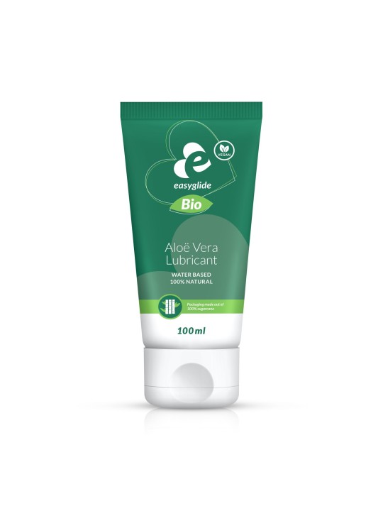 EasyGlide - Bio & Natural Glijmiddel op Waterbasis Aloë vera - 100 ml