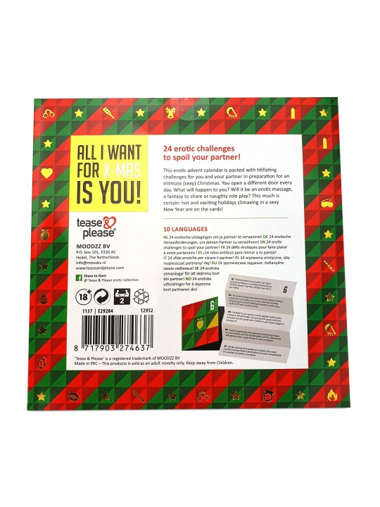 Erotische Advent Kalender – 24 Uitdagingen