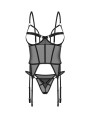 Obsessive - Freedom Euridia Korset en String - Zwart