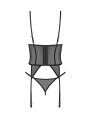 Obsessive - Freedom Euridia Korset en String - Zwart