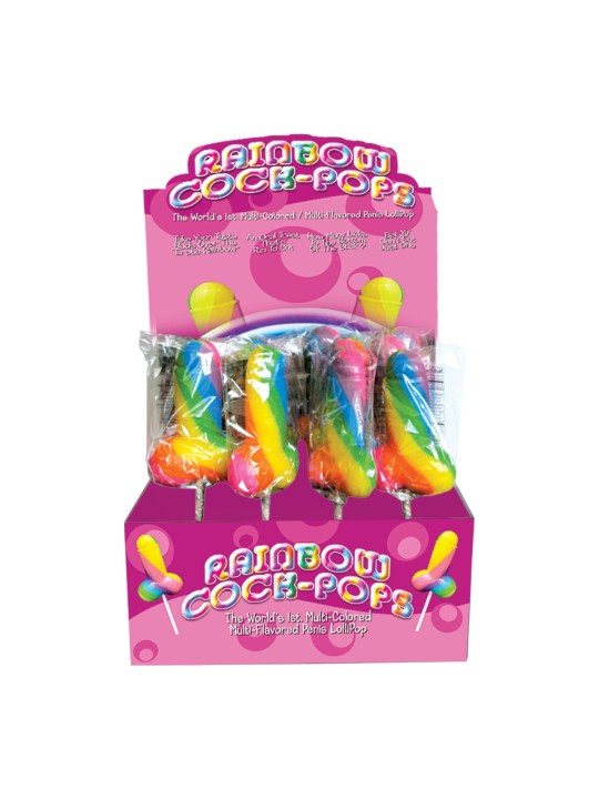 Rainbow Cock Pops