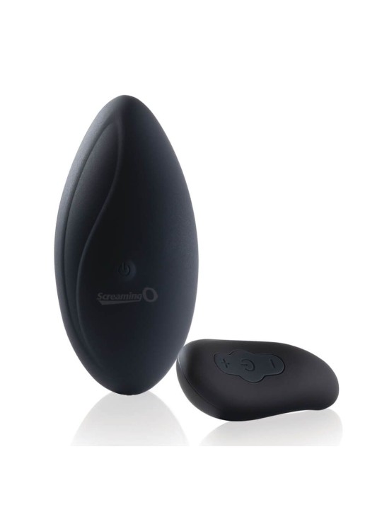 The Screaming O - Premium Ergonomic Remote Panty Set Black
