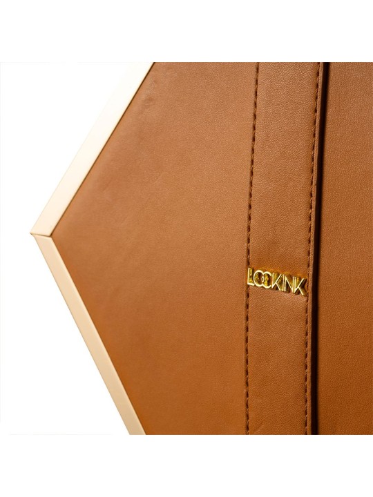 LOCKINK - Mysterious Square Kink Bag - bruin