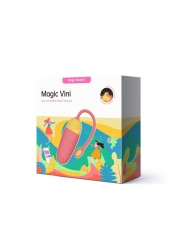 Magic Motion - Vini App-Controlled Vibrating Egg - Coral/Yellow