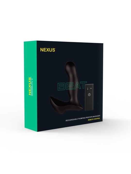 Nexus - Beat Prostate Stimulator With Remote Control - Black