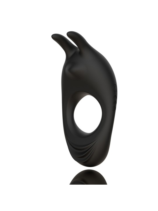 FeelzToys - Zeus Dual Vibe Cock Ring Black
