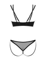 Obsessive - Nesari Tweedelige Set - Zwart