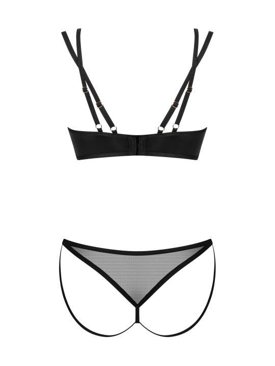 Obsessive - Nesari Tweedelige Set - Zwart