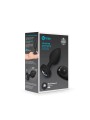 B-Vibe - Vibrating Jewel Plug M/L Black Diamond
