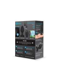 B-Vibe - Vibrating Jewel Plug M/L Black Diamond