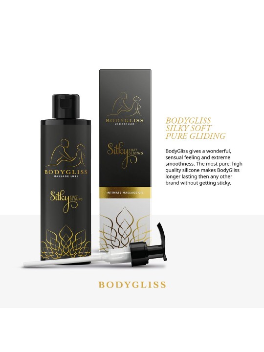 BodyGliss - Erotic Collection Silky Soft Silicone-Based Lubricant - 150 ml